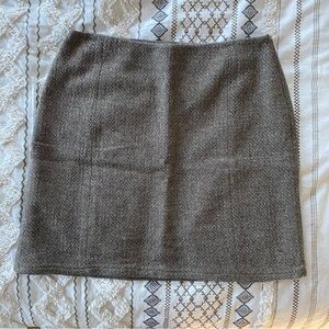 Vintage Ann Taylor Wool Blend Mini Skirt